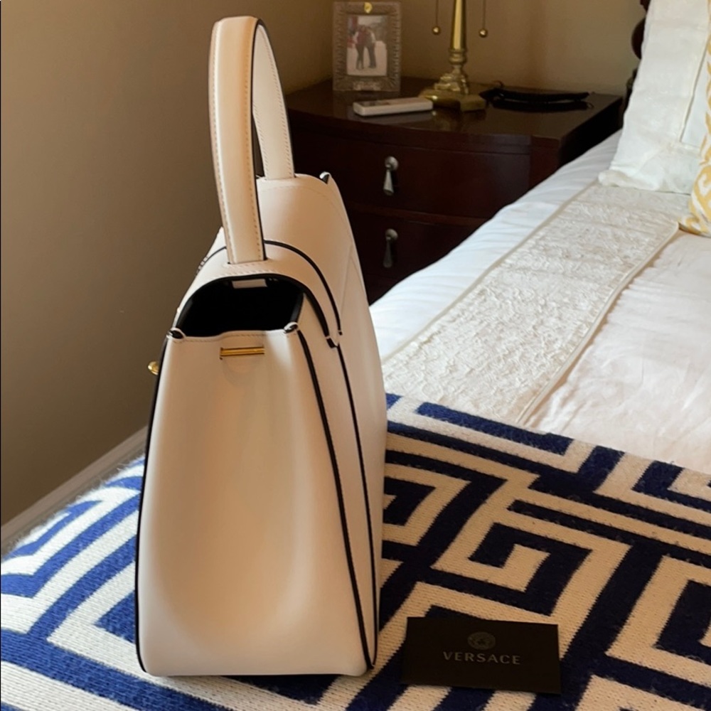 Versace Virtus Top Handle Bag with Crossbody strap - Picture 4 of 7
